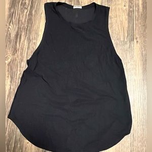 LULUEMON BLACK TANK TOP